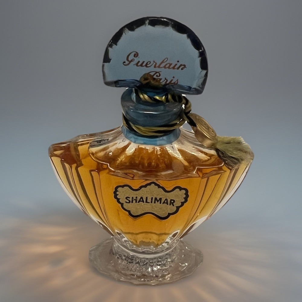Guerlain Shalimar 1/4 Oz. Vintage Eau de Parfum Crystal Bottle